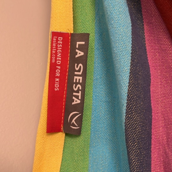 La Siesta water resistant multi colored hanging chair hammock - Picture 2 of 2